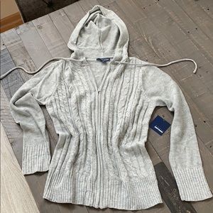 Basic editions brand new!!Sweater gray grey hoodie